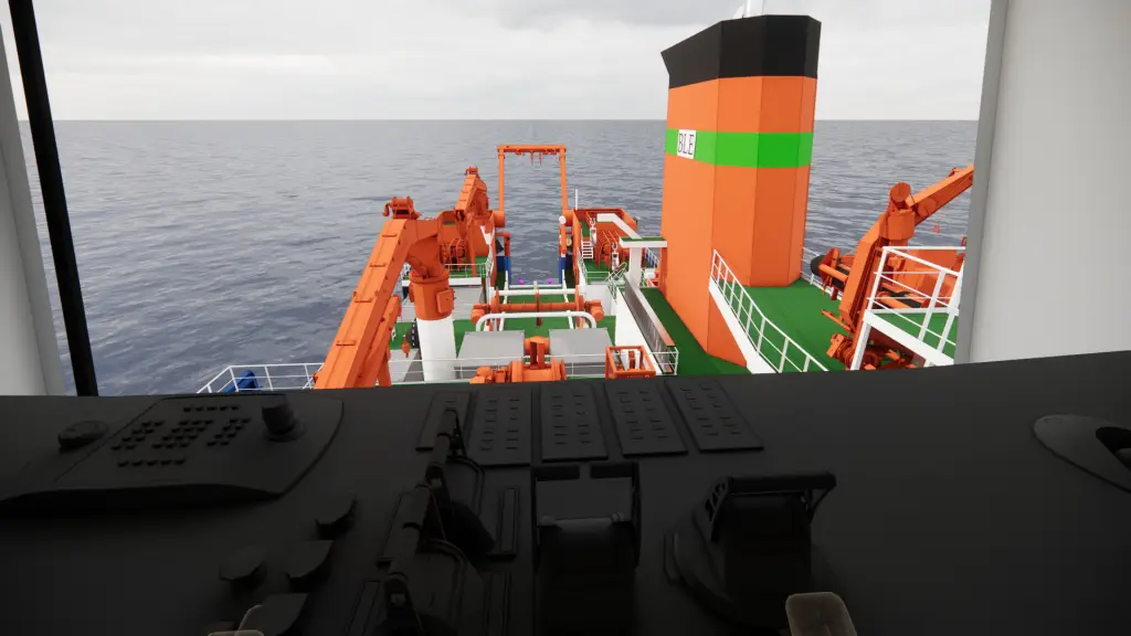 Walther Herwig, Rendering Concept Design, View 2 Stern